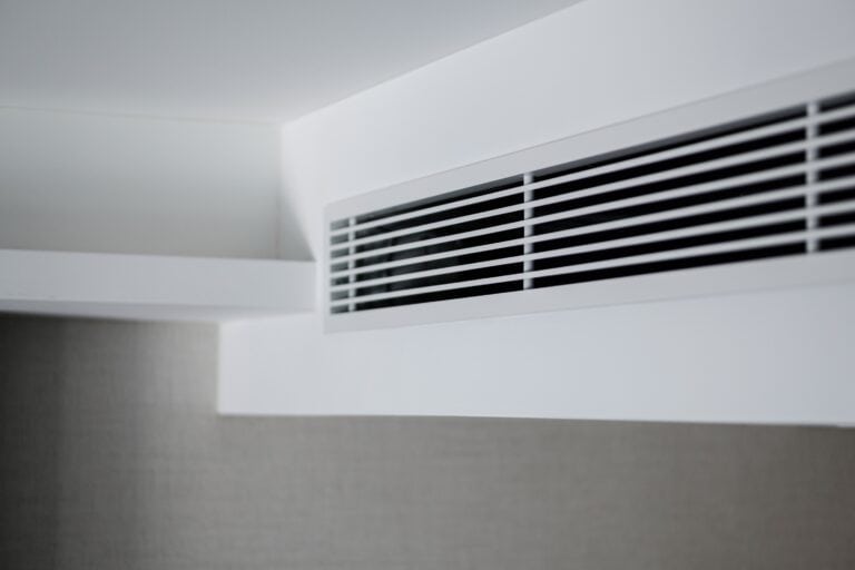 Commercial concealed ducted air conditioning system